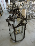 Small Cylinder Chanelier - Approx. 19