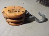 Small Block & Tackle Block - Clean Condition