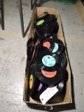 Large Lot of 45RPM Records Made into PROPS