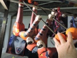 Pair of CIRCUS CLOWN ACROBATS - Approx. 25