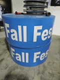 Fall Festival PEDESTAL / PODIUM -- with Changeable Text