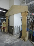 GREEK / ROMAN ARCHWAY FACADE / 3-Pieces / Comes Apart