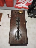 Western Electric Co Brand - Wooden Telephone - Missing Parts