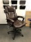 Leather desk chair