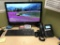 Dell monitor, keyboard, office phone