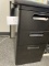 Small Black 3-Drawer Office Cabinet