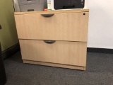 Wood file cabinet