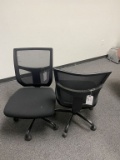 Lot of 2 Rolling Office Chairs