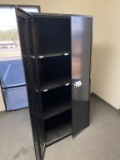 Black Aluminum Cabinet