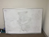 White Board / Dry-Erase Board -- 6' Wide X 4' Tall
