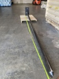 Carpet Pole Tube Attachment for Forklift , Length 152-Inches