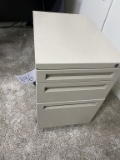 3-Drawer Under-Desk Cabinet / White