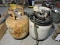 Pair of Propane Tanks - one with torch & regulator
