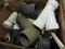 Lot of: PVC Pipe Fittings and Elbows