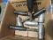 Lot of 4 Lead Hammers -- NEW Old Inventory