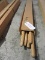Lot of 5 Large Wooden Replacement Handles - NEW