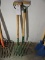 Pair of YARD GARDEN Pitch Forks - NEW Old Inventory