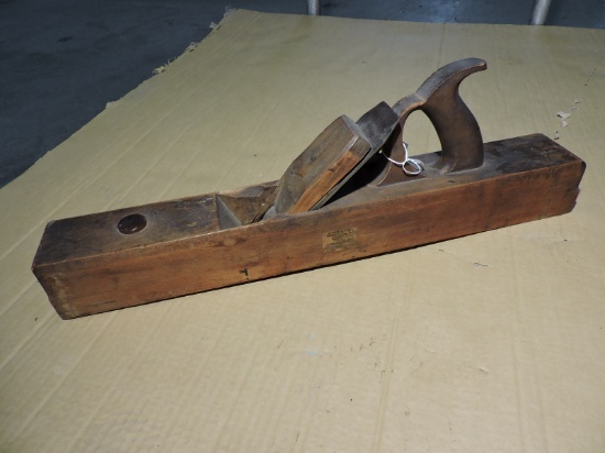 Antique Wooden Planer - 22"