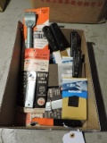 Lot of: Scrapers, Putty Knives, Paint Openers - 10 Items