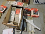 Lot of Tape Measures & Folding Rulers - NEW Vintage Inv.