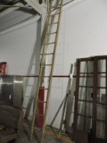 Antique Wooden 'Apple Picking' Ladder - Narrower at Top