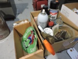 Lot of Various Gun Cleaning Items & Marksman Club Patch