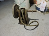 Bucket of Chain and Part of a Belt-Drive Grinder (old)