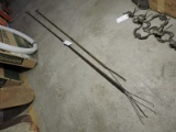 2 Different Length Extended Grabber Poles - See Photos