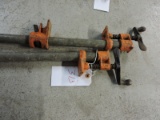 Pair of Pipe Clamps -- 36