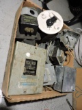 Box Lot of Various Electrical Parts - See Photos