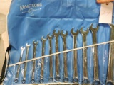 ARMSTRONG Brand - Box End / Open End Standard Wrench Set
