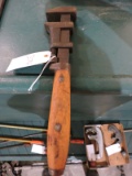 PEXTO Brand Adjustable Wood-Handle Antique Wrench