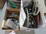 Lot of: Pipe Clamps, Conduit Clamps, Grinding Discs….