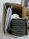 Lot of: Electrical Conduit, Telephone Line, Cord