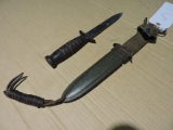 Vietnam Era USM8 Bayonet with Sheath / German Made
