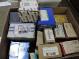 12 Boxes of: Fasteners, Screws, Bolts, Nuts, Hardware...