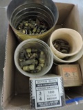 Assorted Brass Compression Nuts / Lock Washers