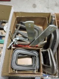 Lot of CINCINATTI TOOL Co. C-Clamps - Variety