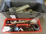 Plastic Plumbing Tool Box - See Photos