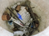 Bucket of Misc. Plumbing Parts - See Photos