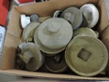 Lot of Threaded Brass Pipe Taps