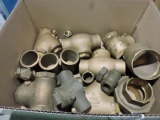 Lot of Brass Check Valves and Fittings