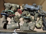 Lot of Various Sizes of Brass Valves