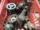 Lot of Assorted Brass Valves -- Total of 8