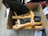 9 DUST BRUSHES & 9 DUST PANS - NEW Old Inventory