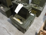 Ammo Boxes - Set of 3 - Two .50 Cal. / One .30 Cal / Empty