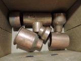 Lot of Various Copper Fittings -- NEW Old Inventory