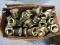 Lot of Various BRASS FITTINGS / Approx. 60 / NEW Vintage Inv.