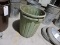 2 Plastic Trash Cans - One Missing Handle / NEW Old Inventory