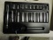 Incomplete Metric Socket Set - See Photos - NEW